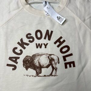 Ashley Nicole Designs Jackson Hole WY Sweatshirt – Medium NWT